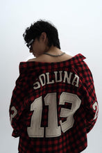 Load image into Gallery viewer, SOLUNA Rhinestone Flannel Jacket
